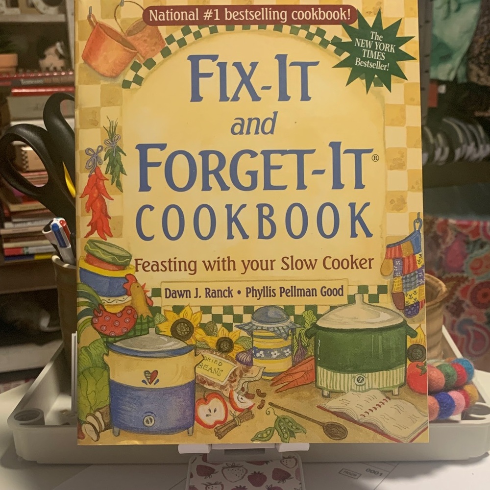 Fix-It and Forget-It Cookbook..283 pages/paperback…NWOT